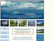 Tablet Screenshot of mypalomarmountain.com